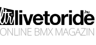 livetoride.hu Online BMX Magazin logo